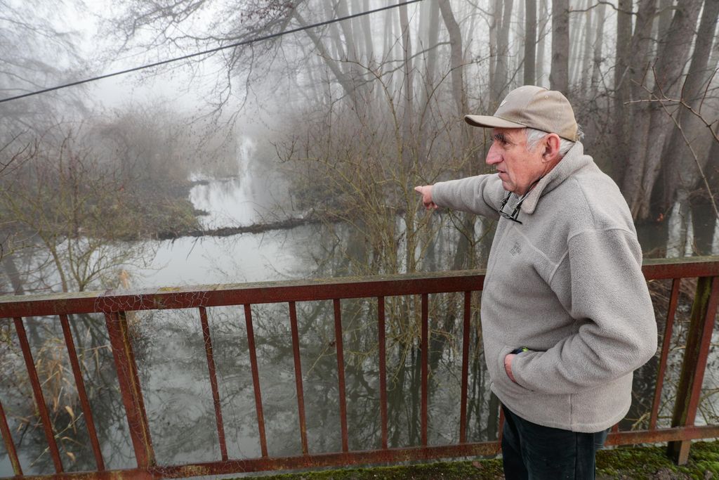 Elárasztott szántók Porpácnál: a hódgátak miatt minden ősszel visszaveszi a vizet a táj